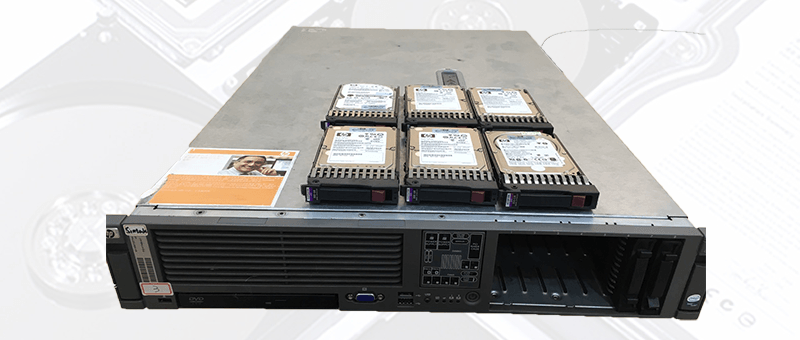 HP 伺服器硬碟陣列 (RAID5) raid資料救援
