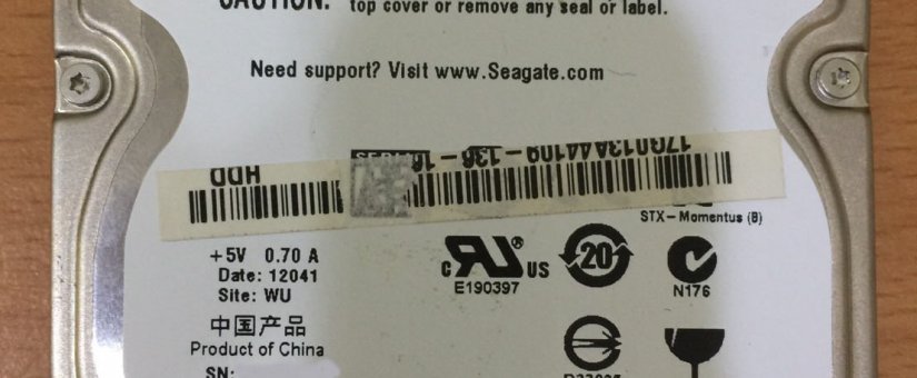 Seagate 500G (ST9500423AS)硬碟資料救援